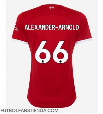 Liverpool Alexander-Arnold #66 Primera Equipación Mujer 2023-24 Manga Corta